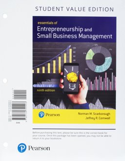 Entrepreneurship and Small Business Management, Student Value Edition Plus MyEntrepreneurshipLab with Pearson EText -- Access Card Package