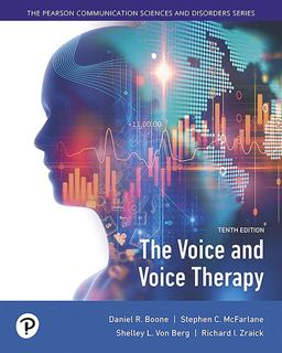 Voice and Voice Therapy 10th 9780134894485 Front Cover