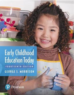 Early Childhood Education Today 14th 9780134895116 Front Cover