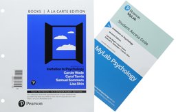 Invitation to Psychology, Books a la Carte Plus MyPsychLab -- Access Card Package