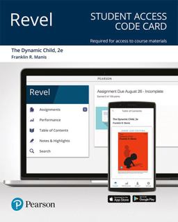 Revel for the Dynamic Child -- Access Card 2nd 9780134897394 Front Cover
