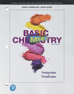BASIC CHEM.-STD.GDE.+SELECTED SOLN.MAN.  9780134987118 Front Cover