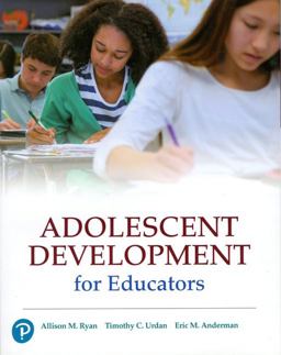 Adolescent Development for Educators  9780134987248 Front Cover