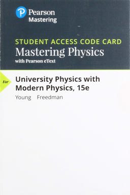 Mastering Physics with Pearson EText -- ValuePack Access Card -- for University Physics with Modern Physics