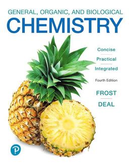 General, Organic, and Biological Chemistry:  9780134988696 Front Cover