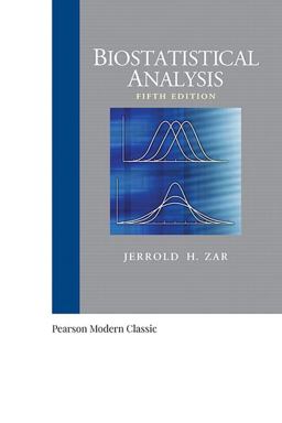 Biostatistical Analysis (Classic Version) 5th 9780134995441 Front Cover