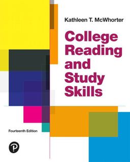 College Reading and Study Skills:  9780134996295 Front Cover