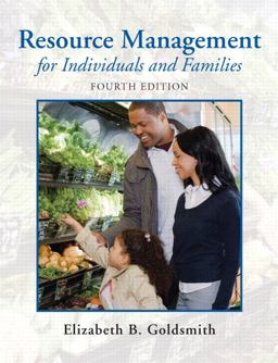 Resource Management for Individuals and Families 4th 9780135001301 Front Cover