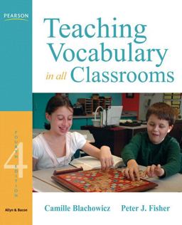 Teaching Vocabulary in All Classrooms
