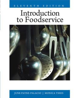 Introduction to Foodservice 11th 9780135008201 Front Cover