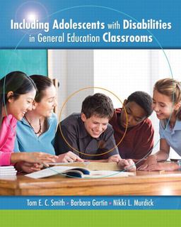 Including Adolescents with Disabilities in General Education Classrooms  9780135014967 Front Cover