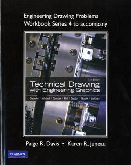 Engineering Drawing Problems Workbook (Series 4) for Technical Drawing with Engineering Graphics 14th 9780135024775 Front Cover