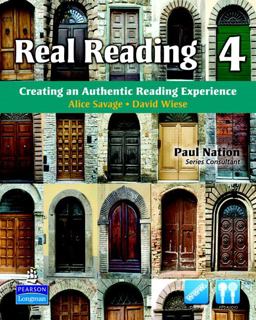 Real Reading 4 Creating an Authentic Reading Experience  9780135027714 Front Cover