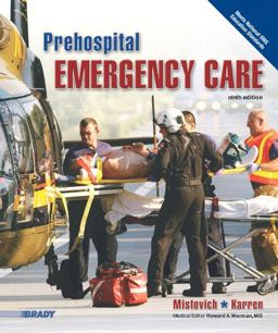 Prehospital Emergency Care 9th 9780135028094 Front Cover