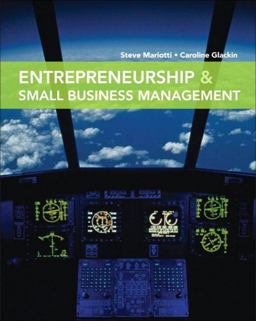 Entrepreneurship and Small Business Management  9780135030318 Front Cover