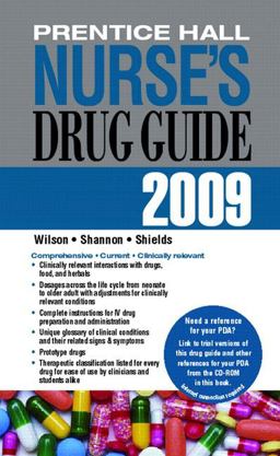 Prentice Hall Nurse's Drug Guide 2009  9780135034293 Front Cover