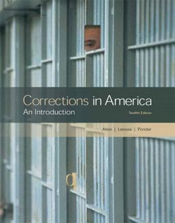 Corrections in America An Introduction 12th 9780135034392 Front Cover