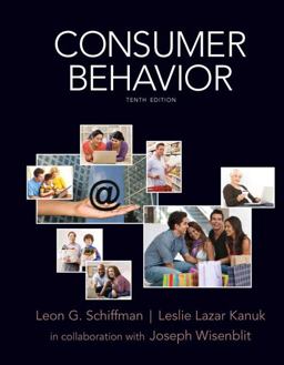 Consumer Behavior 10th 9780135053010 Front Cover
