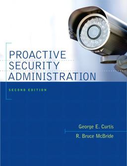 Proactive Security Administration 2nd 9780135071502 Front Cover