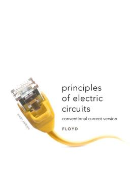 Principles of Electric Circuits Conventional Current Version 9th 9780135073094 Front Cover
