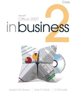 Microsoft Office 2007 in Business Core