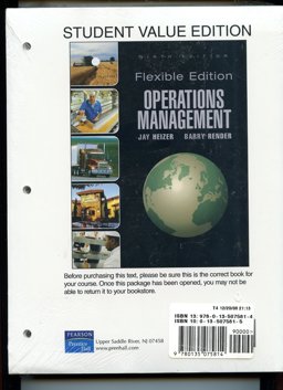 Oper. Mgmt Flex + Lect + Cd + Dvd