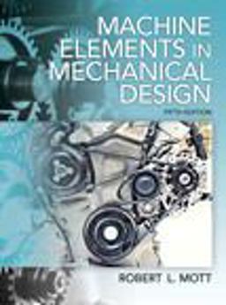 Machine Elements in Mechanical Design 5th 9780135077931 Front Cover