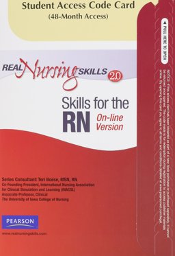 Skills for the RN -- Real Nursing Skills 2. 0 2nd 9780135084922 Front Cover
