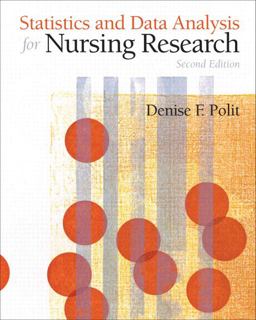 Statistics and Data Analysis for Nursing Research 2nd 9780135085073 Front Cover