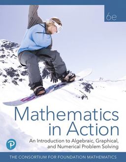 MATH.IN ACTION:INTRO.TO ALGEBRAIC,...  9780135115626 Front Cover