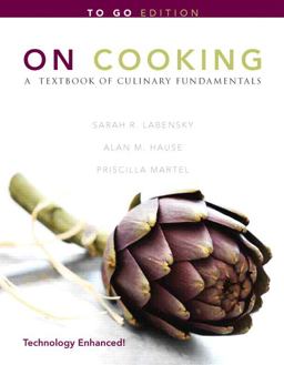 On Cooking A Textbook of Culinary Fundamentals 5th 9780135118054 Front Cover
