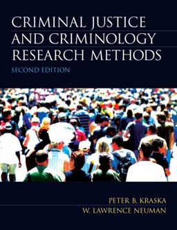 Criminal Justice and Criminology Research Methods 2nd 9780135120088 Front Cover