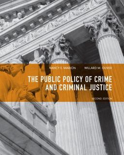 Public Policy of Crime and Criminal Justice 2nd 9780135120989 Front Cover