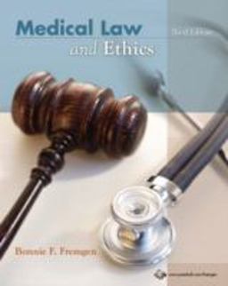 Medical Law and Ethics 3rd 9780135129043 Front Cover