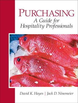 Purchasing A Guide for Hospitality Professionals  9780135148426 Front Cover
