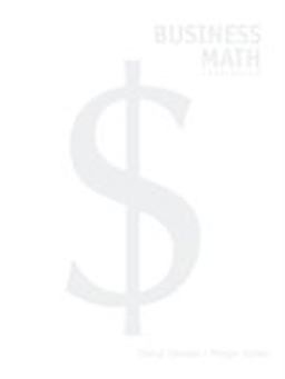 Business Math 8th 9780135150108 Front Cover