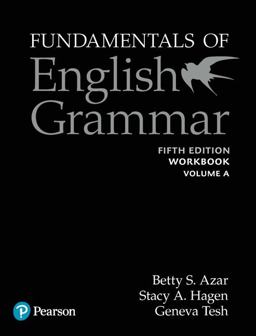 Azar-Hagen Grammar - (AE) - 5th Edition - Workbook a - Fundamentals of English Grammar (w Answer Key) 5th 9780135159477 Front Cover