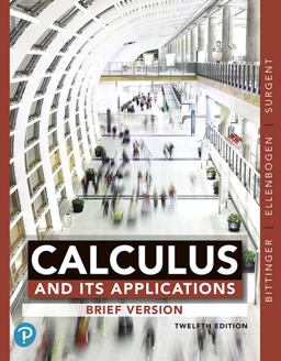 CALCULUS+ITS APPLICATIONS (LL)  9780135165928 Front Cover
