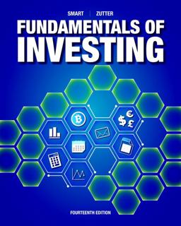 Fundamentals of Investing 14th 9780135179307 Front Cover