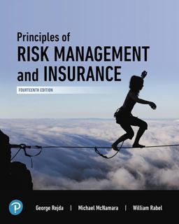 PRIN.OF RISK MANAGEMENT+INSURANCE  9780135180860 Front Cover