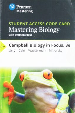 Mastering Biology with Pearson EText -- Standalone Access Card -- for Campbell Biology in Focus