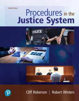 Procedures in the Justice System:  9780135186275 Front Cover