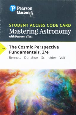 Mastering Astronomy with Pearson EText -- Standalone Access Card -- for the Cosmic Perspective Fundamentals