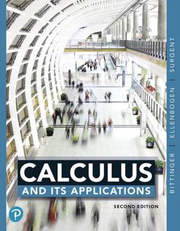 Calculus and Its Applications Books a la Carte Edition 2nd 9780135189412 Front Cover