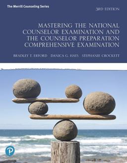 Mastering the National Counselor Examination and the Counselor Preparation Comprehensive Examination:  9780135192450 Front Cover
