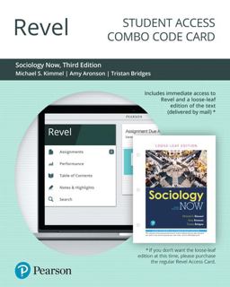 Revel for Sociology Now the Essentials -- Combo Access Card Revel for Sociology Now the Essentials -- Combo Access Card