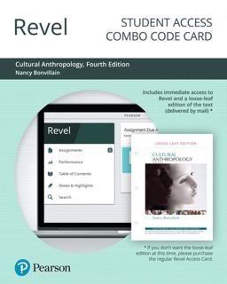 Revel for Cultural Anthropology -- Combo Access Card