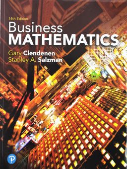 Business Mathematics + Mylabmath Title-specific Access Card:  9780135195963 Front Cover