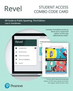 Revel for DK Guide to Public Speaking -- Combo Access Card Revel for DK Guide to Public Speaking -- Combo Access Card