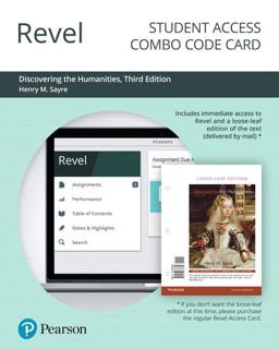 Revel for Discovering the Humanities -- Combo Access Card